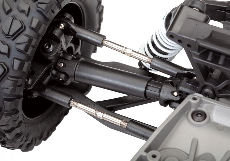 Rustler 4x4 VXL BLS 1/10 4WD Stadium Truck + TRX LiPo, Lader Mit Original Traxxas 3S 5000 LiPo Und Ladegerät – Bild 4