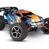 Traxxas E-Revo 1/16 4x4 Brushed TQ Inkl. Akku Und Lader, Orange