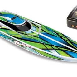Traxxas BLAST High Performance TQ Grün Mit Akku + 12V & 230V Lader