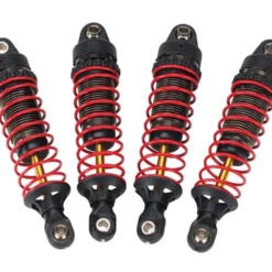 Traxxas Alu-Stoßdämpfer-Set (4) PTFE-Beschichtung + TIN-Kolbenstange