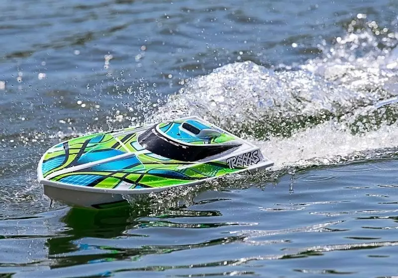 Traxxas BLAST High Performance Rennboot TQ Grün Mit Akku + Ladegerät – Bild 10