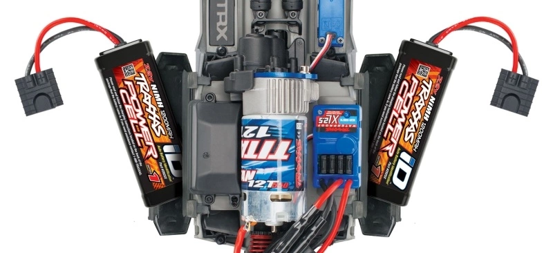 Traxxas E-Revo 1/16 4x4 Brushed TQ Inkl. Akku Und Lader, Orange – Bild 4