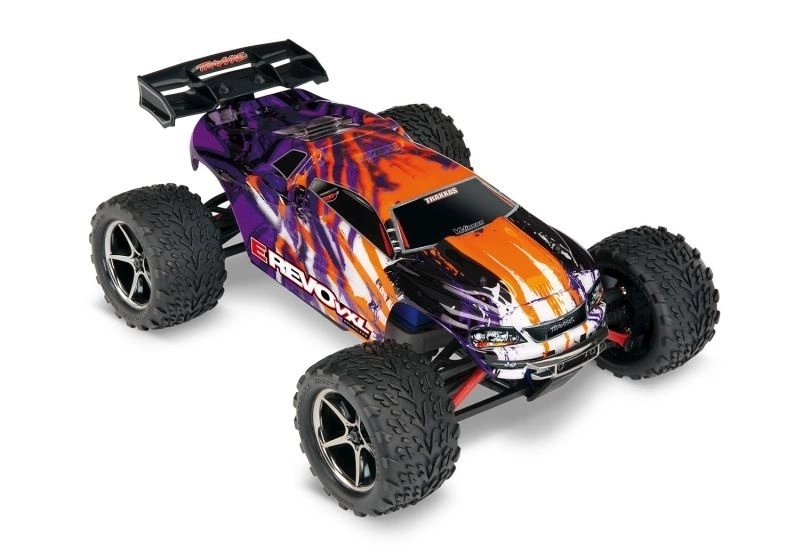 Traxxas E-Revo VXL Purple 1/16 RTR 2.4GHz +TSM + 12V-Lader, Akku