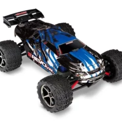 Traxxas E-Revo VXL BlauX 1/16 RTR 2.4GHz +TSM + 12V-Lader, Akku