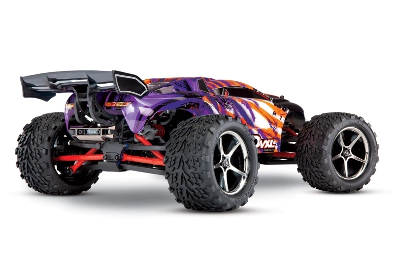 Traxxas E-Revo VXL Purple 1/16 RTR 2.4GHz +TSM + 12V-Lader, Akku – Bild 4