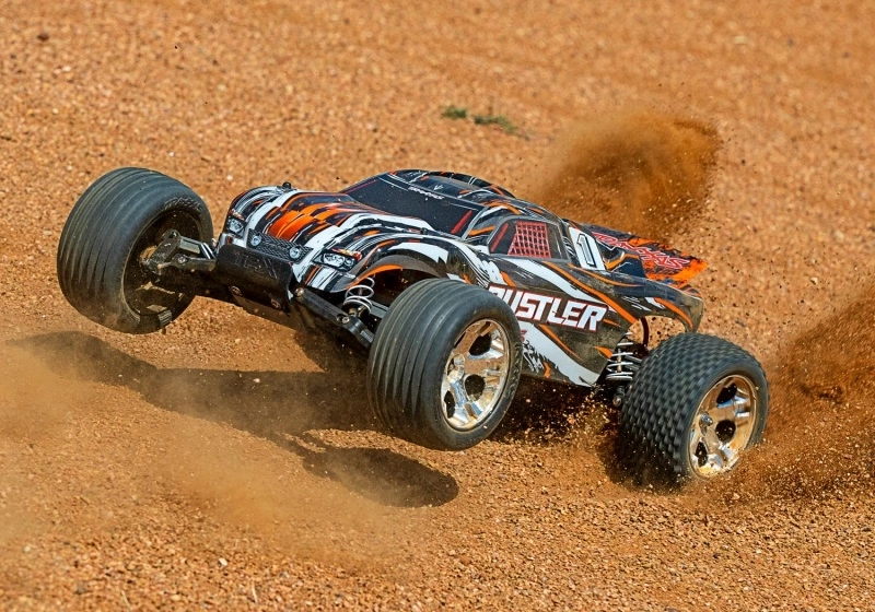 Rustler 1/10 2WD Waterproof Stadium Truck RTR + Traxxas NIMH-Akku & Traxxas Ladegerät – Bild 8