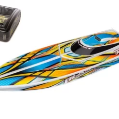 Traxxas BLAST High Performance TQ Orange Mit Akku + 12V & 230V Lader