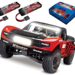Traxxas Unlimited Desert Racer 4x4 Racing Truck Mit LED Bis 6S Rigid + 2x3S LiPo & Duo Ladegerät
