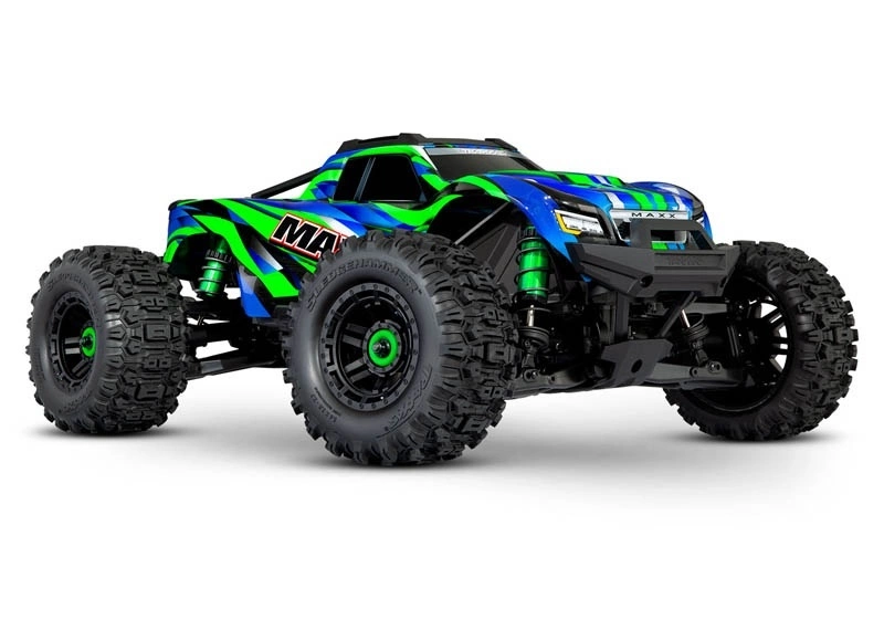 Traxxas WideMAXX 1:10 RTR TSM 4S Brushless Monster-Truck GrĂĽn