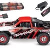 Traxxas Slash 4x4 BRUSHLESS +TSM Short-Course-Truck Mit Akku/Lader
