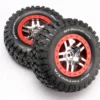 Traxxas Reifen Auf Felge Chrome Slash 4x4