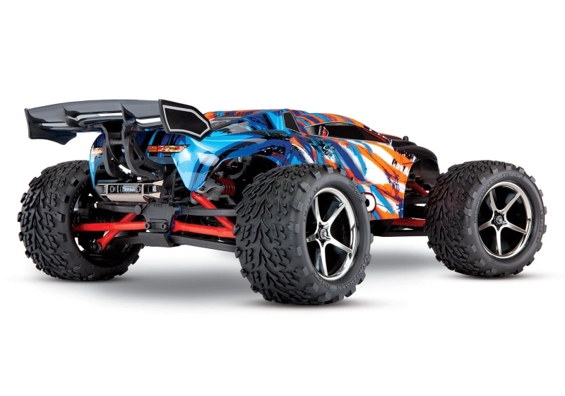 Traxxas E-Revo 1/16 4x4 Brushed TQ Inkl. Akku Und Lader, Orange – Bild 6