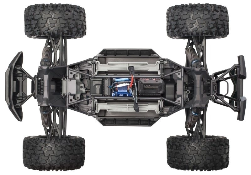 Traxxas X-MAXX 8S 4WD Brushless Monstertruck RedX +2x4S Lipo, Lader 2X 4S Gensace 6750 Lipo + Duoladegerät+ LED Set 7885 – Bild 9