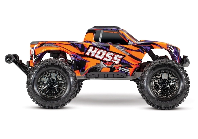 HOSS 1:10 Brushless Monster-Truck VXL-3S RTR Orange Im Set Mit Traxxas 11,1V 5000mAh ID Akku Und EZ-Peak Plus Ladegerät – Bild 2