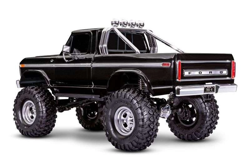 Traxxas TRX-4 79 Ford F150 High-Trail 4WD Crawler 1:10 RTR, Schwarz Set Mit 2S 5500mAh LiPo & 80W LadegerĂ€t â Bild 2