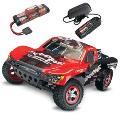 Traxxas Slash RTR 1/10 2.4GHz Short Course Truck Akku/Lader Mit Netzteil 2976G Fahrfertig