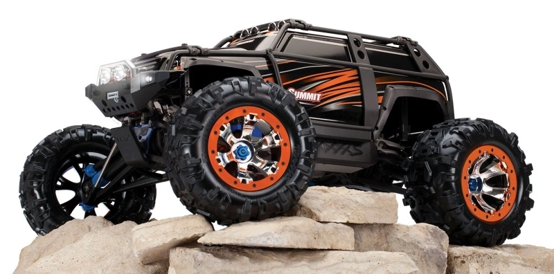 Traxxas Summit 1/8 Extreme Crawler 2,4GHz TQi, WP RTR, Orange – Bild 2