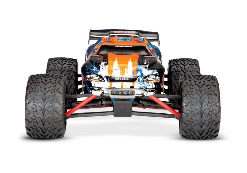 Traxxas E-Revo 1/16 4x4 Brushed TQ Inkl. Akku Und Lader, Orange – Bild 2