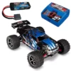 Traxxas E-Revo VXL BlauX 1/16 RTR 2.4GHz TSM + LiPo Akku & Lader