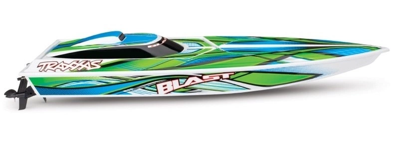 Traxxas BLAST High Performance Rennboot TQ Grün Mit Akku + Ladegerät – Bild 3