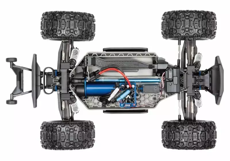 HOSS 1:10 Brushless Monster-Truck VXL-3S RTR Orange Im Set Mit Traxxas 11,1V 5000mAh ID Akku Und EZ-Peak Plus Ladegerät – Bild 5