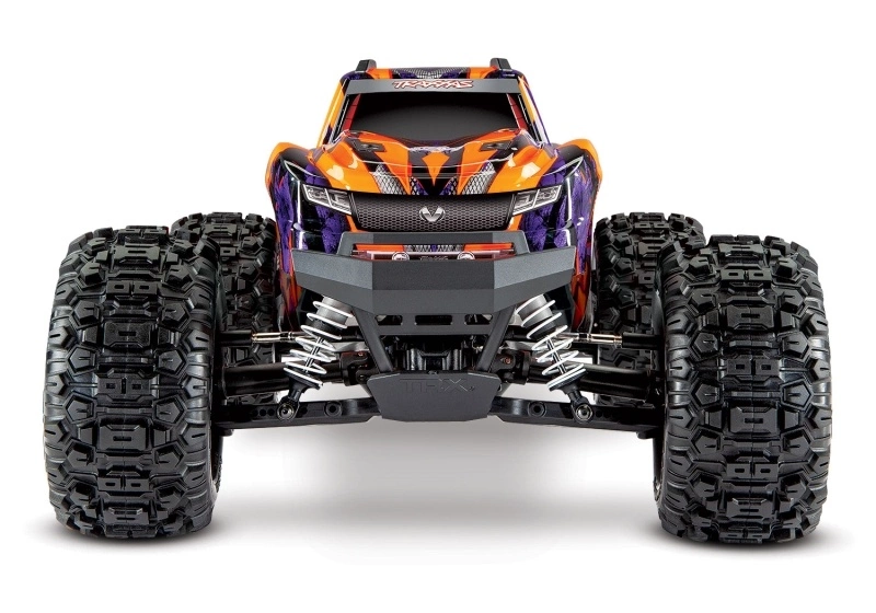 HOSS 1:10 Brushless Monster-Truck VXL-3S RTR Orange Im Set Mit Traxxas 11,1V 5000mAh ID Akku Und EZ-Peak Plus Ladegerät – Bild 3