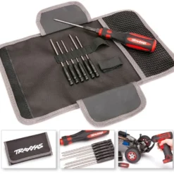 Traxxas Speed-Bit Master-Set, Innensechskant 7-Teilig + Griff 1,5 2,0 2,5 3,0 Gerade & 2,0 2,5 3,0mm Kugel