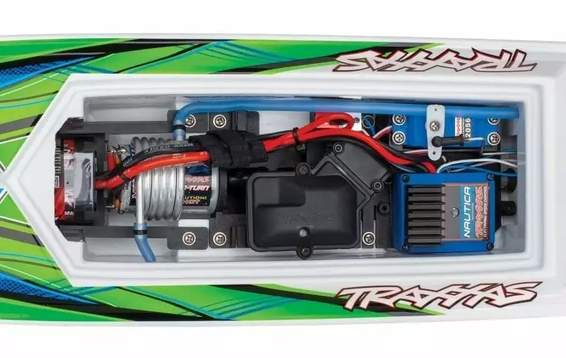 Traxxas BLAST High Performance Rennboot TQ Grün Mit Akku + Ladegerät – Bild 6