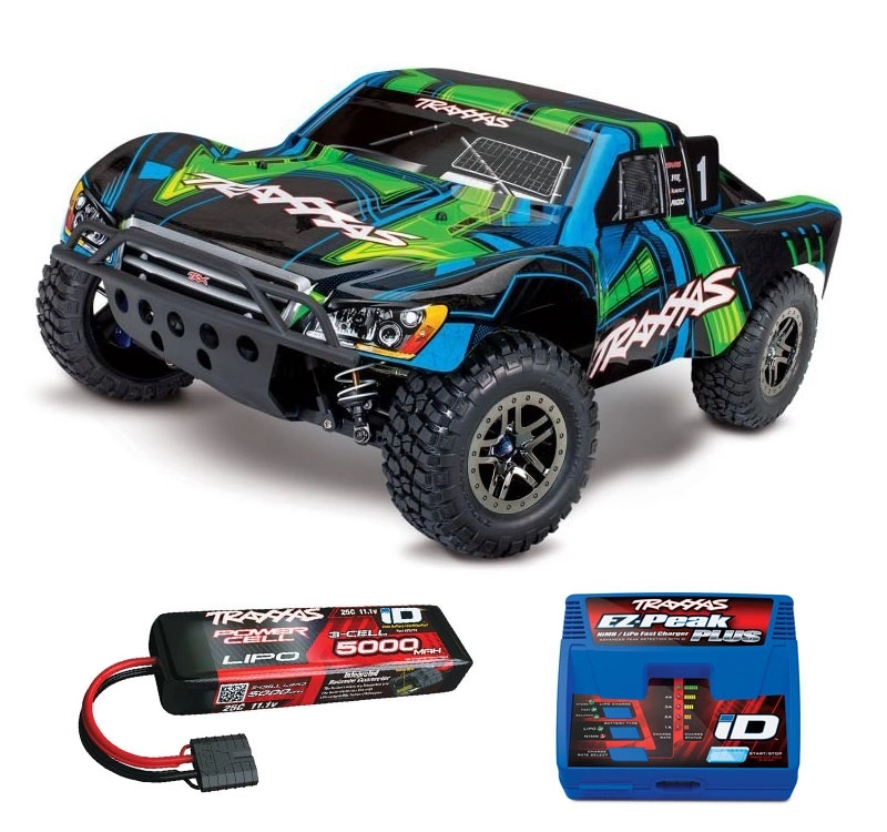 Slash 4x4 Ultimate BLS Pro 1/10 Short Course TSM, TRX-SET Mit Original Traxxas 3S LiPo Akku Und Ladegerät