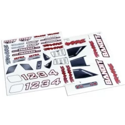 Traxxas 2413X Decals/Sticker Bandit