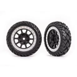 Traxxas 2479G Komplettrad Anaconda 2.2 Graphite-grau Satin-Chr (2) Ba