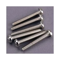 Traxxas 2566 Rundkopf-Schraube M3x20mm (6)