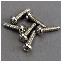 Traxxas 2675 Rundkopf-Schneidschraube 3x10mm (6)