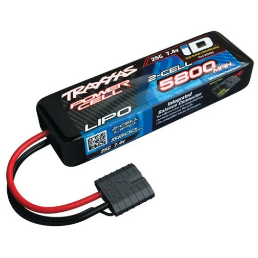 Traxxas 2843X Lipo Akku 5800mAh 7,4V 2S 25C ID