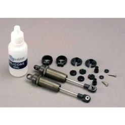 Traxxas 4760 Alu Dämpfer Lang Grau Ohne Federn (2)